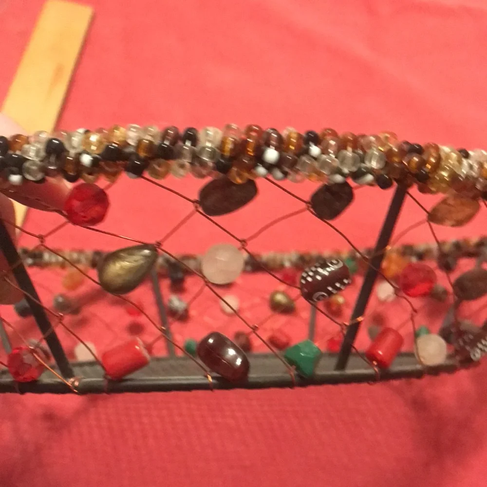 Beaded Basket